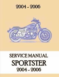 repair manual Harley Davidson Sportster XL Clymer 2004-2006 Service Manual PDF
