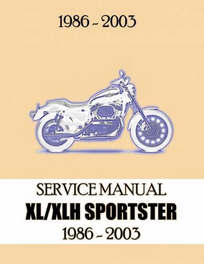 Harley Davidson Clymer XL/XLH Sportster 1986-2003 Service