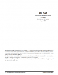 repair manual Doosan Wheel Loader DL300 Operation and Maintenance Manual PDF