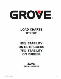 repair manual Grove Crane RT700E Series Set of PDF Manuals