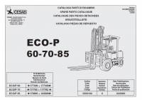 spare parts catalog Cesab Forklifts ECO/P 60-70-85 Spare Parts Catalog PDF