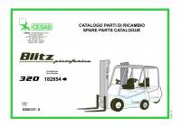 spare parts catalog Cesab Forklifts Blitz 320 Spare Parts Catalog PDF