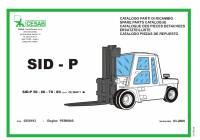 spare parts catalog Cesab Forklifts IC Range SID-P 50-60-70-80 Spare Parts Catalog PDF