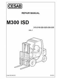 repair manual Cesab Forklifts IC Range M300 ISD Repair Manual PDF