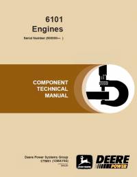 repair manual John Deere 6101 Engines CTM61 Component Technical Manual PDF