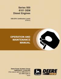 repair manual John Deere Series 500 6101 OEM Diesel Engines Operation And Maintenance Manual OMRG25414 PDF