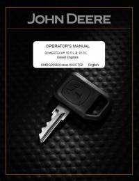 repair manual John Deere PowerTech 10.5L, 12.5L Diesel Engines Operator’s Manual OMRG29968 PDF