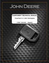 repair manual John Deere PowerTech 8.1L 6081 Compressed Natural Gas Engines Repair CTM87 PDF