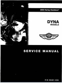 repair manual Harley Davidson Dyna Models 2003 Service Manual PDF