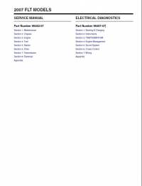 repair manual Harley Davidson Touring Models 2007 Electrical Diagnostics And Service Manuals PDF