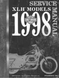 repair manual Harley Davidson XLH Models 1998 Service Manual PDF