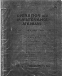 repair manual Harley Davidson 42WLA-Solo Model Operation And Maintenance Manual PDF