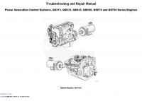 repair manual Cummins Engine Power Generation Control Systems QSX15-QSK78 and QST30 Series Manual