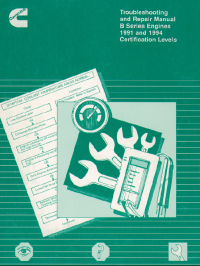 repair manual Cummins Engine B Series Troubleshooting and Repair Manual