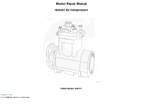 repair manual Cummins Holset Air Compressors Master Repair Manual