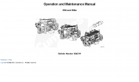 repair manual Cummins Engine ISM and ISMe Operators and Maintenance Manual