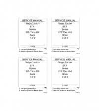 repair manual Case STX275 Through STX450 Tractors Service Manual PDF