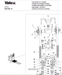 repair manual Yale B862 (MO10E) Truck PDF Parts Information and Manuals