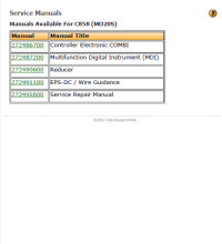 repair manual Yale Truck C858 (MO20S) PDF Service Manuals