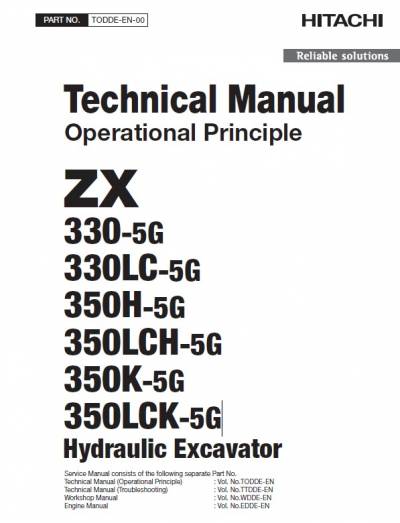Hitachi ZX330(LC) 350LC(H) 350(LC)K-5G Operational PDF