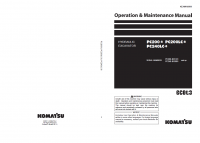 repair manual Komatsu Hydraulic Excavator PC200-8, PC200LC-8, PC240LC-8 Operation and Maintenance Manual PDF