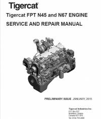 repair manual Tigercat Engine FPT N45/N67 Service & Repair Manual PDF