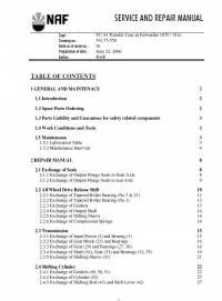 repair manual Tigercat TC 34 Transfer Case Service And Repair Manual PDF