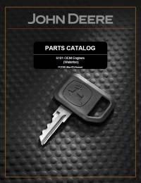 spare parts catalog John Deere 6101 OEM Engines (Waterloo) Parts Catalog PC2385 PDF