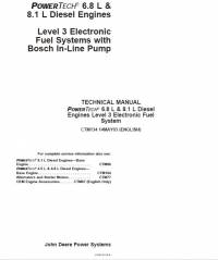JD PowerTech 6.8L 8.1L Engines Level 3 EFS CTM134 PDF