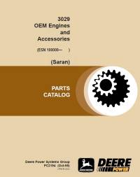 spare parts catalog John Deere 3029 OEM Engines and Accessories Parts Catalog PDF