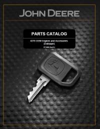 spare parts catalog John Deere 4276 OEM Engine And Accessories Parts Catalog PDF