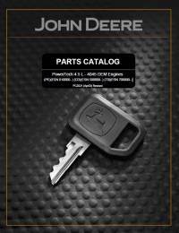 spare parts catalog John Deere PowerTech 4.5L - 4045 OEM Engines Parts Catalog PDF