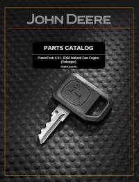 spare parts catalog John Deere PowerTech 6.8L - 6068 Natural Gas Engine Parts Catalog PDF