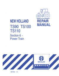 New Holland TS90, TS100 & TS110 Tractors PDF Manuals