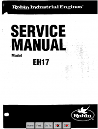 repair manual Various Engines for Tennant Machines PDF Service Manuals