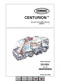 repair manual Tennant CENTURION PDF Service Manuals