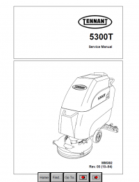 repair manual Tennant 5300T PDF Service Manual
