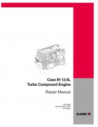 repair manual Case IH 12.9L Turbo Compound Engine Repair Manual PDF