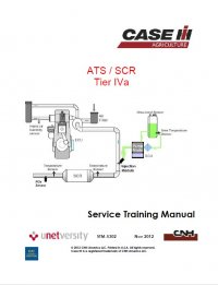 repair manual Case ATS, SCR Tier IVa Training Service Manual PDF