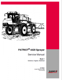 repair manual Case Patriot 4420 Sprayer Service Manual PDF
