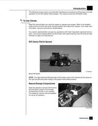 repair manual Case Patriot Strayer SPX 3200 Operators Manual PDF
