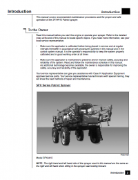 repair manual Case SPX4410 Patriot Sprayer Operators Manual PDF