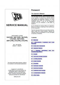 repair manual JCB Skidsteer Loader 135 [T4F] - 215 [T4F] Service Manual PDF