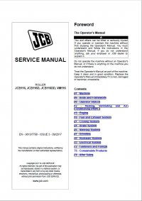 repair manual JCB Roller JCB116, JCB116D, JCB116DD, VM116 Service Manual PDF