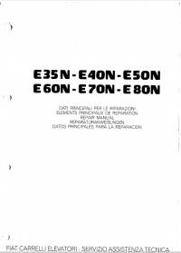 repair manual OM Pimespo E 35N-E 40N-E 50N-E 60N-E 70N-E 80N Repair Manual PDF