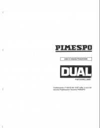 spare parts catalog OM Pimespo DUAL FIAT/AVELLINO Use and Maintenance Spare Parts Manual PDF