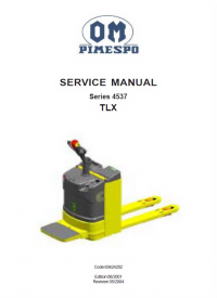 repair manual OM Pimespo Series 4537 TLX Serivce Manual PDF