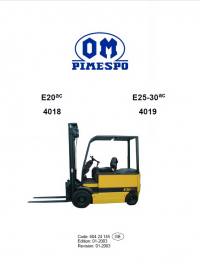 repair manual OM Pimespo 4018, 4019 series Shop Manual PDF