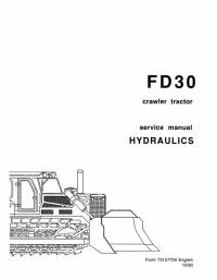 repair manual FiatAllis Crawler Tractor FD30 Hydraulics Service Manual PDF