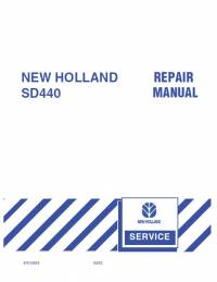 repair manual New Holland Air Drill SD440 Repair Manual PDF